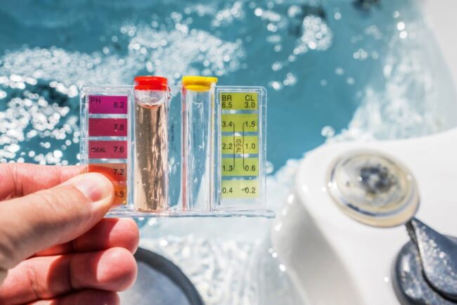 Bromine vs. Chlorine Hot Tub Sanitizer Bromine vs. Chlorine Hot Tub Sanitizer